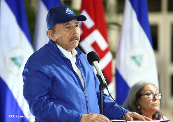 El Comandante Daniel Ortega y la Compañera Rosario Murillo presidieron acto en ocasión del Día Internacional de la Mujer