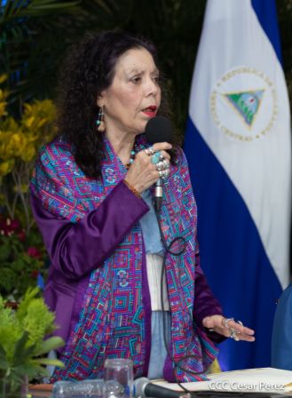 El Comandante Daniel Ortega y la Compañera Rosario Murillo presidieron acto en ocasión del Día Internacional de la Mujer