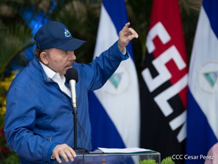 El Comandante Daniel Ortega y la Compañera Rosario Murillo presidieron acto en ocasión del Día Internacional de la Mujer