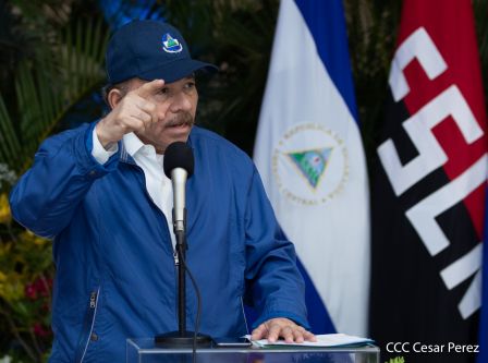 El Comandante Daniel Ortega y la Compañera Rosario Murillo presidieron acto en ocasión del Día Internacional de la Mujer