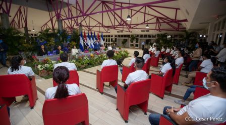 El Comandante Daniel Ortega y la Compañera Rosario Murillo presidieron acto en ocasión del Día Internacional de la Mujer