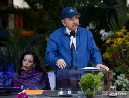 El Comandante Daniel Ortega y la Compañera Rosario Murillo presidieron acto en ocasión del Día Internacional de la Mujer