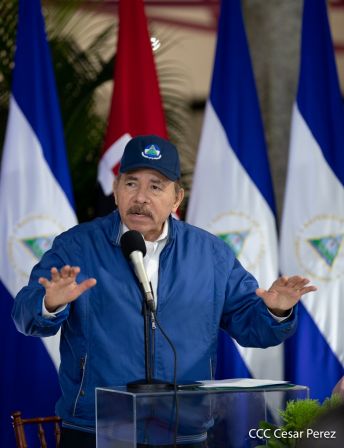 El Comandante Daniel Ortega y la Compañera Rosario Murillo presidieron acto en ocasión del Día Internacional de la Mujer