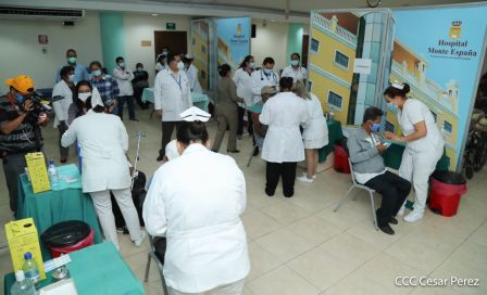  Nicaragua: Jornada de vacunación voluntaria contra el covid 19 no se detiene