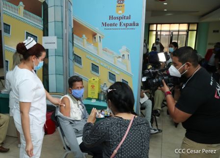  Nicaragua: Jornada de vacunación voluntaria contra el covid 19 no se detiene