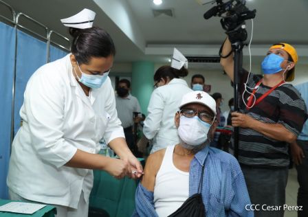  Nicaragua: Jornada de vacunación voluntaria contra el covid 19 no se detiene