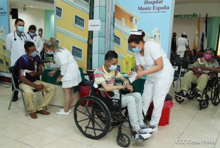  Nicaragua: Jornada de vacunación voluntaria contra el covid 19 no se detiene