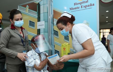  Nicaragua: Jornada de vacunación voluntaria contra el covid 19 no se detiene