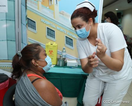  Nicaragua: Jornada de vacunación voluntaria contra el covid 19 no se detiene