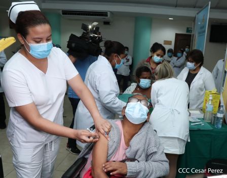  Nicaragua: Jornada de vacunación voluntaria contra el covid 19 no se detiene