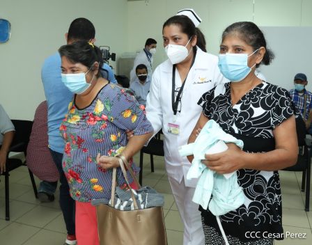  Nicaragua: Jornada de vacunación voluntaria contra el covid 19 no se detiene