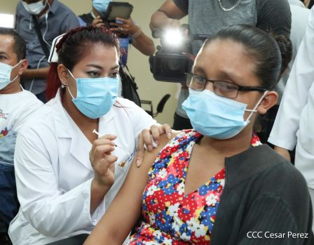  Nicaragua: Jornada de vacunación voluntaria contra el covid 19 no se detiene