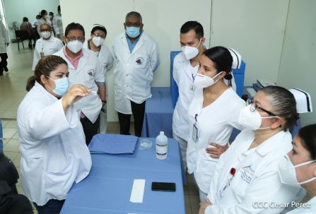  Nicaragua: Jornada de vacunación voluntaria contra el covid 19 no se detiene