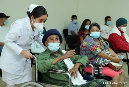  Nicaragua: Jornada de vacunación voluntaria contra el covid 19 no se detiene