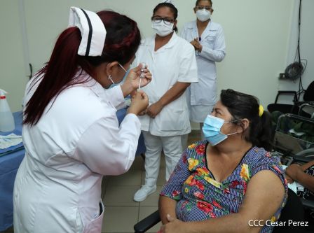  Nicaragua: Jornada de vacunación voluntaria contra el covid 19 no se detiene