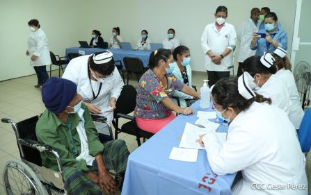  Nicaragua: Jornada de vacunación voluntaria contra el covid 19 no se detiene