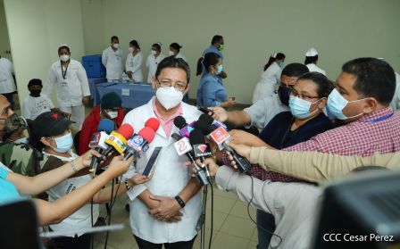  Nicaragua: Jornada de vacunación voluntaria contra el covid 19 no se detiene