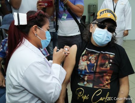  Nicaragua: Jornada de vacunación voluntaria contra el covid 19 no se detiene