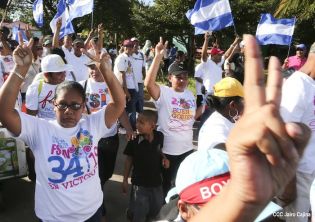 Caribe Sur cierra campaña ratificando disposición a votar en Casilla 2