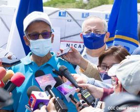 Nicaragua recibió 135 mil dosis de Covishield producida en India