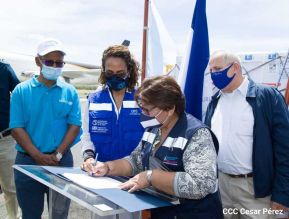 Nicaragua recibió 135 mil dosis de Covishield producida en India