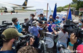 Nicaragua recibió 135 mil dosis de Covishield producida en India