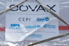 Nicaragua recibió 135 mil dosis de Covishield producida en India