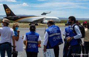 Nicaragua recibió 135 mil dosis de Covishield producida en India