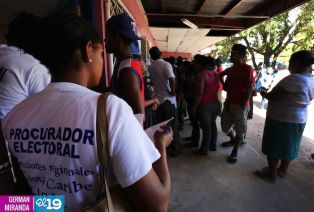 Más fotos Elecciones Costa Caribe