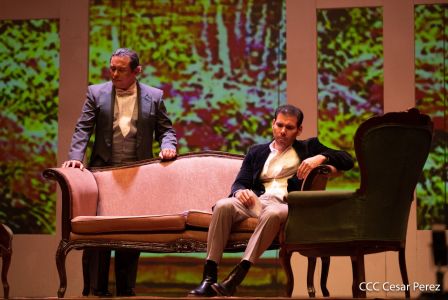 Puesta en escena de La Traviata del italiano Giuseppe Verdi 