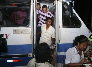 Familias de Blufields celebran victoria FSLN en la Costa Caribe