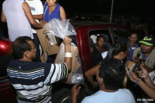 Familias de Blufields celebran victoria FSLN en la Costa Caribe