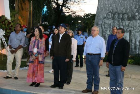 Homenaje al Comandante Tomás Borge y acto del Día Internacional de los Trabajadores