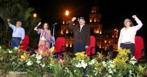 Homenaje al Comandante Tomás Borge y acto del Día Internacional de los Trabajadores