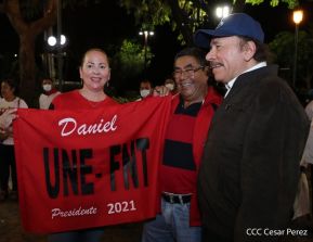 Homenaje al Comandante Tomás Borge y acto del Día Internacional de los Trabajadores