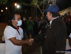 Homenaje al Comandante Tomás Borge y acto del Día Internacional de los Trabajadores