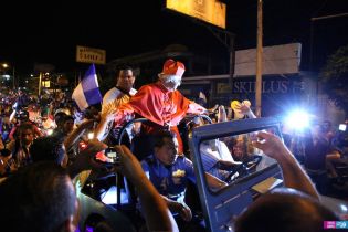 Pueblo de Nicaragua recibe a Su Eminencia el Cardenal Leopoldo Brenes