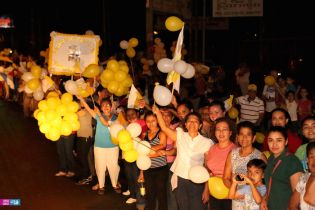 Pueblo de Nicaragua recibe a Su Eminencia el Cardenal Leopoldo Brenes