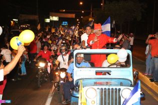 Pueblo de Nicaragua recibe a Su Eminencia el Cardenal Leopoldo Brenes