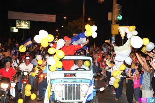 Pueblo de Nicaragua recibe a Su Eminencia el Cardenal Leopoldo Brenes