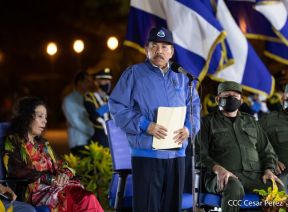 Homenaje al General Sandino en el 126 aniversario de su natalicio