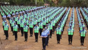 Acto de clausura del Primer Curso Básico de Policía del año 2021