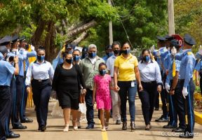 Acto de clausura del Primer Curso Básico de Policía del año 2021