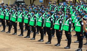 Acto de clausura del Primer Curso Básico de Policía del año 2021