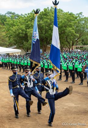 Acto de clausura del Primer Curso Básico de Policía del año 2021