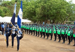 Acto de clausura del Primer Curso Básico de Policía del año 2021
