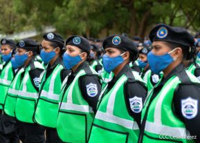 Acto de clausura del Primer Curso Básico de Policía del año 2021