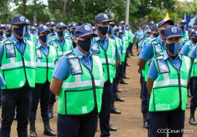 Acto de clausura del Primer Curso Básico de Policía del año 2021