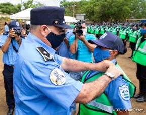 Acto de clausura del Primer Curso Básico de Policía del año 2021