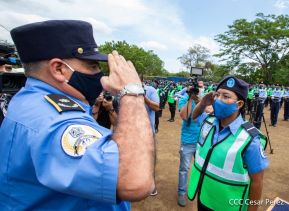 Acto de clausura del Primer Curso Básico de Policía del año 2021